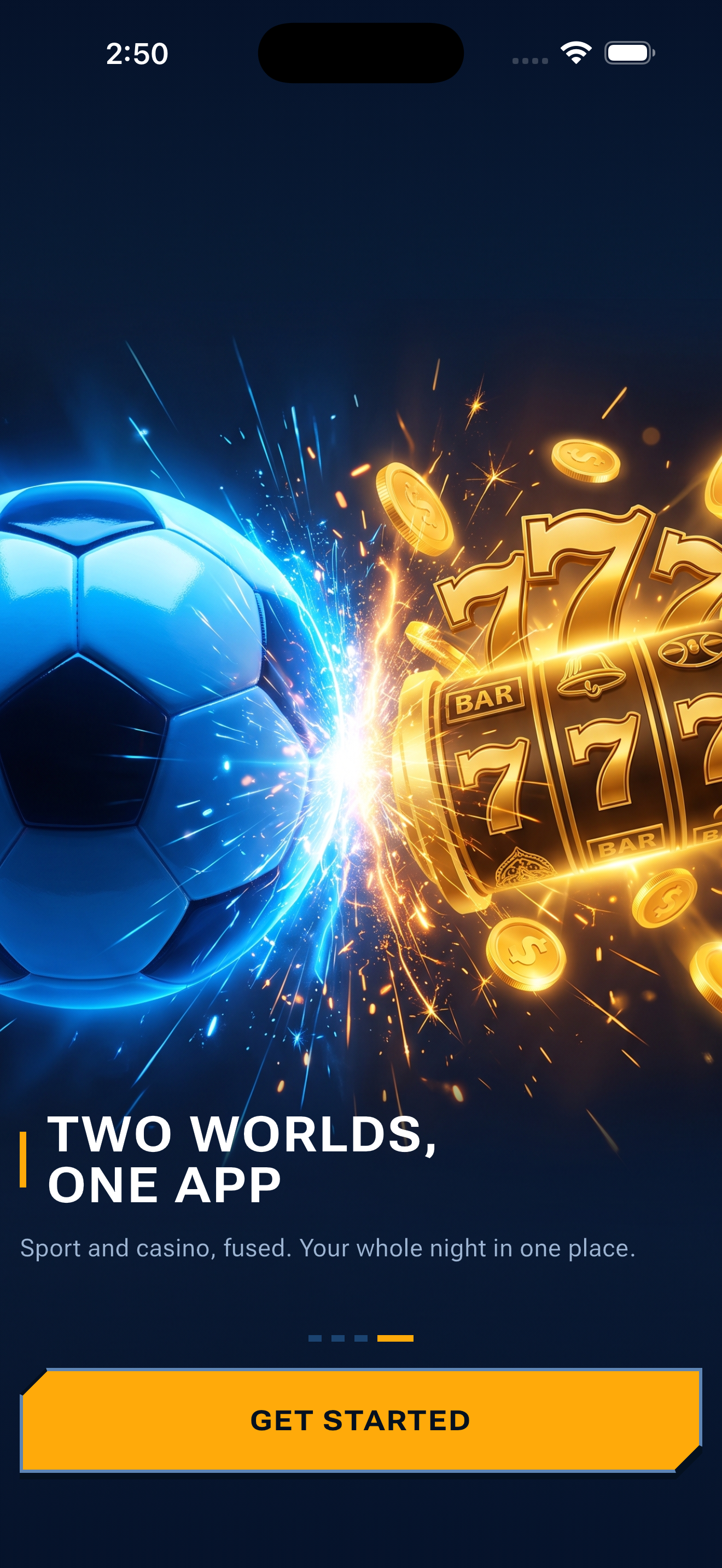 Two worlds, one app
